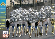 figurina card formula 1 F1 95 1995 # 129 Williams-Renault Interlagos