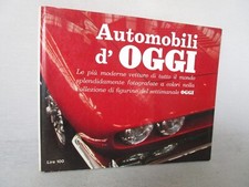 NB43-ALBUM FIGURINE-AUTOMOBILI D'OGGI-RIZZOLI 1965-DA RECUPERO CON 49 FIGURINE