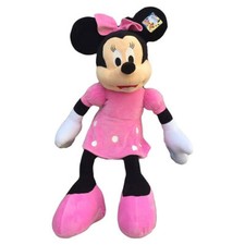 MINNIE PELUCHE 45 CM ROSA DISNEY CLASSICO ORIGINALE MINNIE MOUSE ORIGINALE
