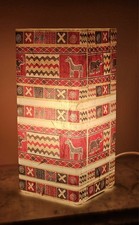 Lampada da tavolo in vetro