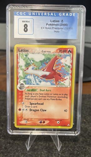 Latias delta species holo card - latias,