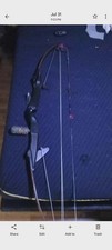 1970s Bear compound bow wooden