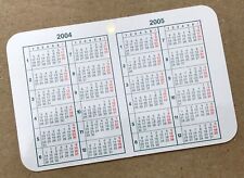 ROLEX 2004 2005 CALENDAR Submariner 14060M 114060 116610 Sea Dweller 16600 OEM /