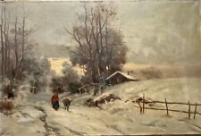 ARTE-BELLA GRANDE VEDUTA PAESAGGISTICA-ARTISTA GIANNACCINI-DIPINTO CERTIFICATO