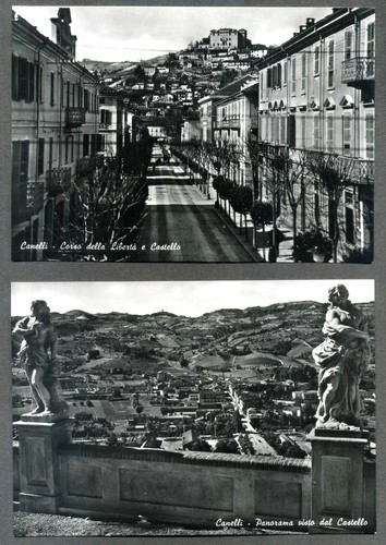 Canelli 2 cartoline - -,