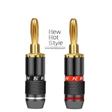 Coppia connettori audio banana - audio,