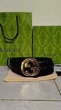 Cintura Gucci Uomo GG Nuova