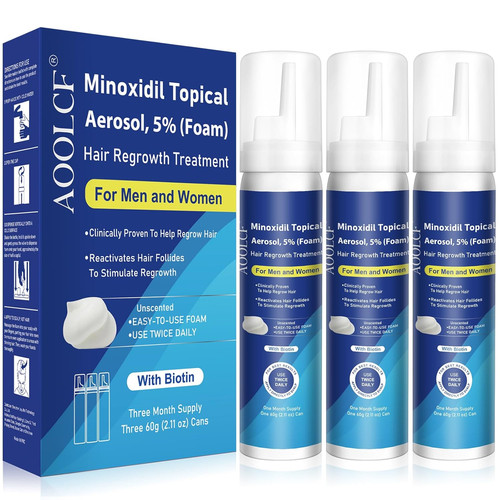 Topical minoxidil foam - 5%,