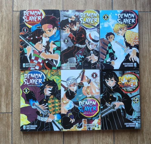 Lotto volumi demon slayer - demon,