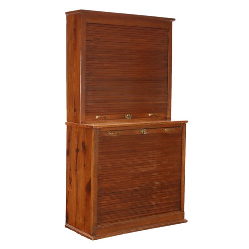 Mobile archivio antico larice - mobile,