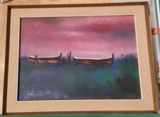 Olio su tela "Enzo Fittipaldi"