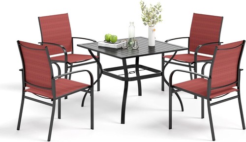 Piece outdoor dining set - piece,