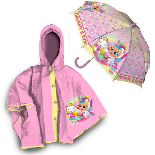 Set pioggia mantellina - pioggia, +