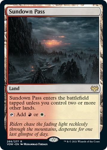 Sundown pass innistrad - sundown, pass,