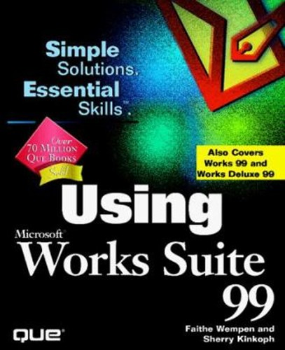 Using microsoft works - using,