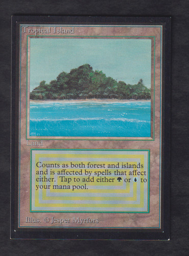 Magic mtg tropical island - magic,