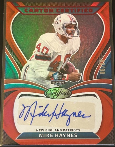 Mike haynes 2025 panini - haynes,