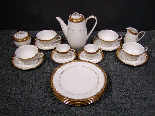 Noritake goldridge set tè - noritake,