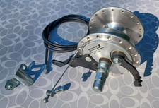 Raro mozzo ruota libera nuovo decollo Sturmey Archer • kit mozzo freno a tamburo in lega 36h