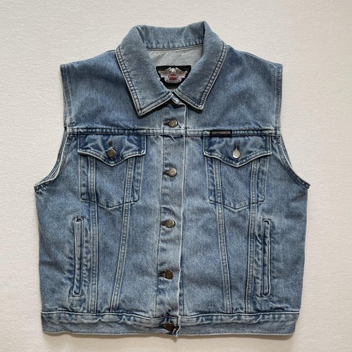 Gilet vintage harley davidson - vintage,