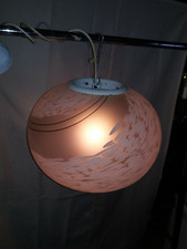 VINTAGE 70s GLOBE SPIRAL SATIN