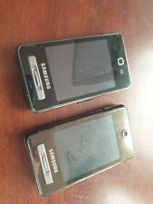 2 SAMSUNG SGH-F480  NON FUNZIONANTI PER PARTI DI RICAMBIO