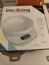 Bilancia da Cucina Digitale con Fascia Gialla Max 5 kg Innoliving