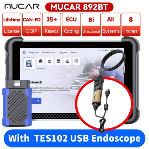 Mucar 892bt endoscope set - mucar,