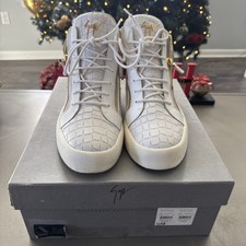 Giuseppe Zanotti Scarpe Uomo Pelle Taglia 13 100% Autentiche Ottime Condizioni