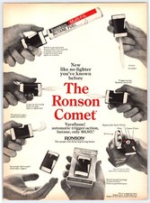 1969 L'ACCENDINO RONSON COMETA