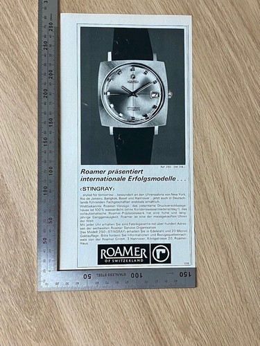 Roamer stingray ref 250 - roamer, swiss