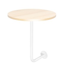 Wall-Mounted Round Table with