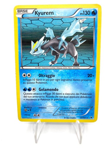 Carta pokemon kyurem 101 - kyurem, 34/101