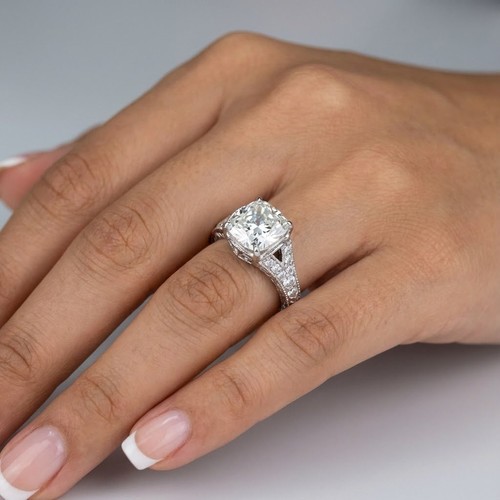 Anello fidanzamento oro - anello, di
