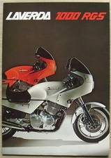 LAVERDA 1000 RGS Foglietto