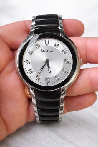 Bulova quartz stainless steel - stainless,
