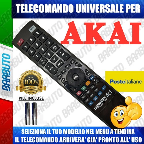 Telecomando universale akai - telecomando,