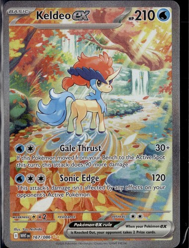 Keldeo holo special - keldeo, ex