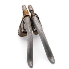 UNIVERSAL mod. 51 brake levers FAT OPEN 1953 COPPI VINTAGE ROAD BIKE BICYCLE OLD