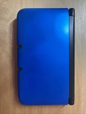Nintendo 3DS XL Console blue+black with the original charger and box
