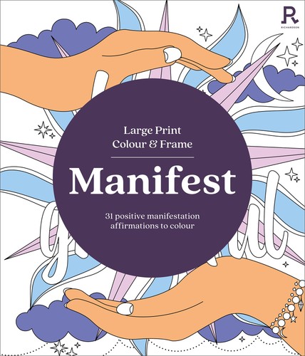Large print colour - large, frame