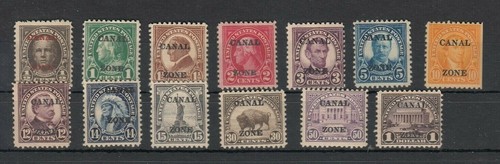 Panama chanal zone 1924 - 1924, us