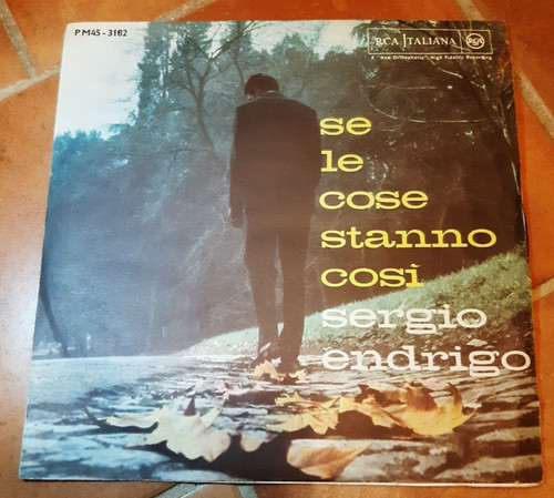 Sergio endrigo le cose - -, se