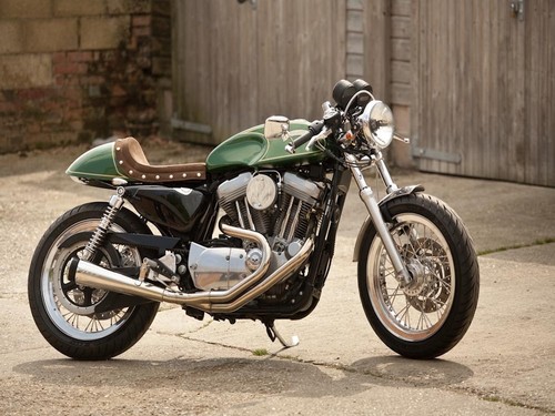 Cafe racer flat tracker - flat,