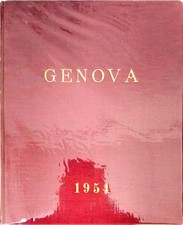 RIVISTA GENOVA ANNO 1954 COMPLETO RILEGATO UNICO VOLUME