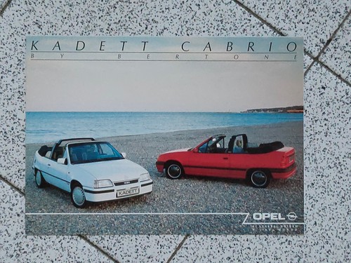 Depliant brochure opel - depliant,