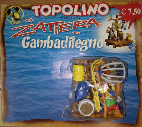 Topolino gadget zattera - gadget,