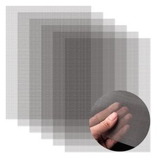 Confezione 6 Rete Filo 6x8 Pollici, 20 Reti Acciaio Inox Mai Ruggine 