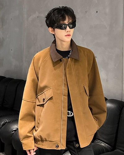 Cappotto uomo retrò bavero