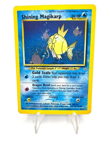 Carta pokemon shining - pokemon, magikarp